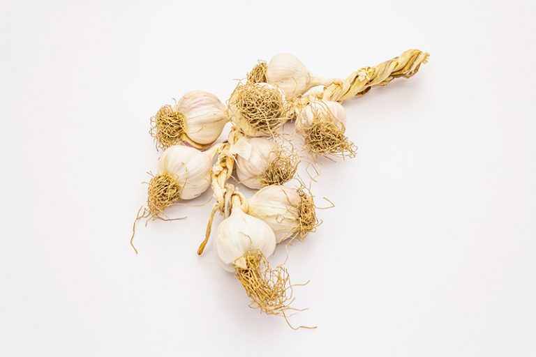 How To Make A Garlic Braid