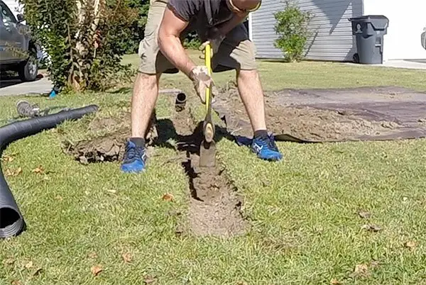 How To Dig A Trench For Drainage