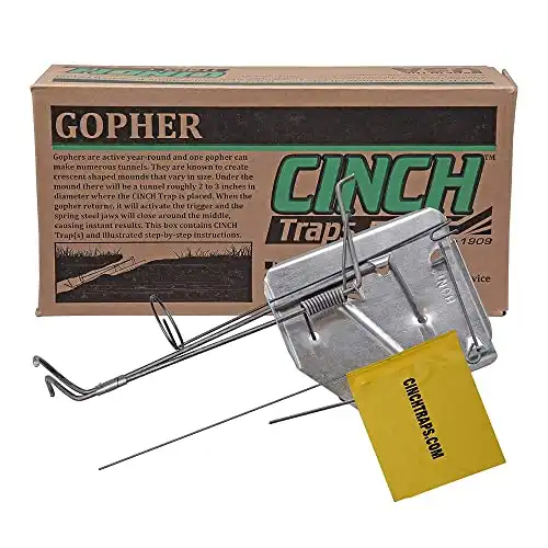 Cinch Gopher Trap Kit - Medium (3 Packs)