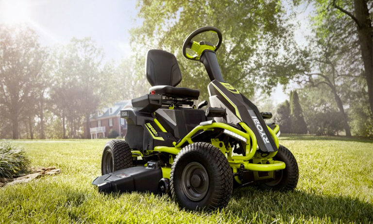 ryobi riding lawn mower