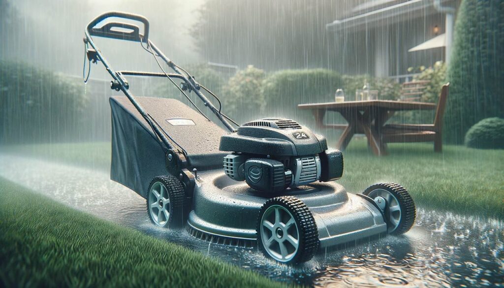 Can Lawn Mowers Get Wet? Or Rained On? What You Should Know