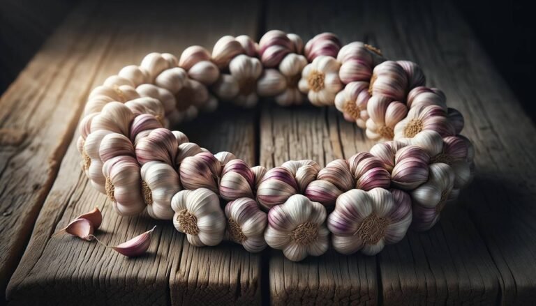 How To Make A Garlic Braid