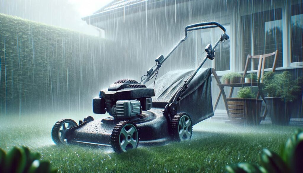 Can Lawn Mowers Get Wet? Or Rained On? What You Should Know